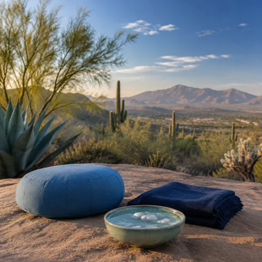 When is the best time to go to Scottsdale for a mindful desert escape