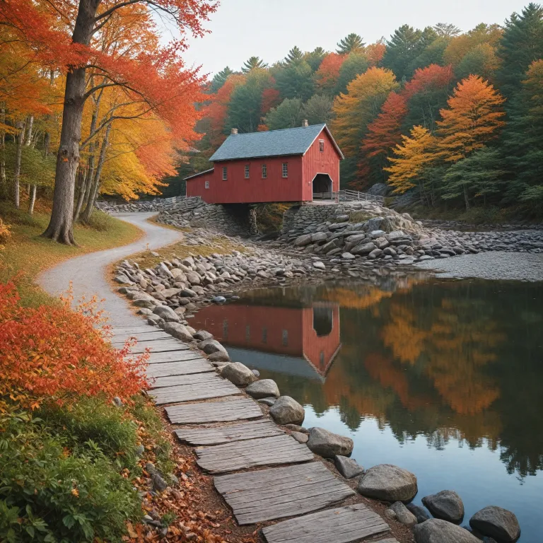 Restful journeys through trips to New England in the fall