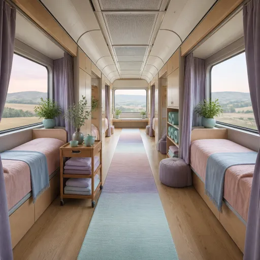 Slow travel by rail: the overnight trains that double as wellness retreats on wheels